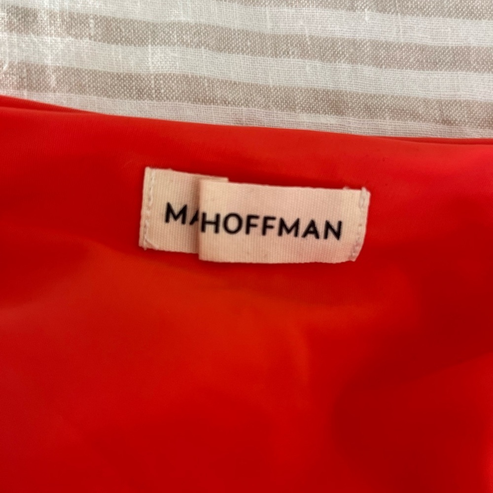 Mara Hoffman Goldie Bikini Bottom – S – NWOT - Unique Sample, Bright Orange - Picture 3 of 6